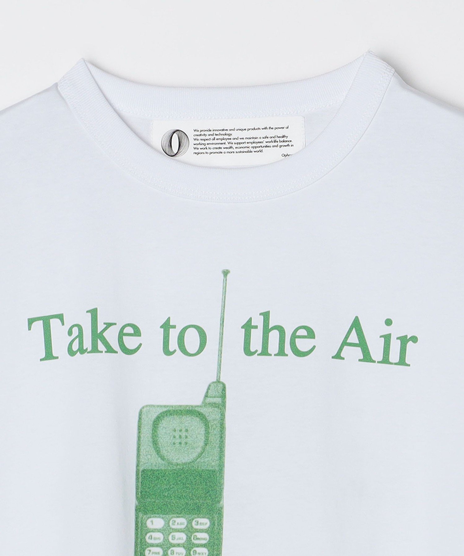 【SALE／60%OFF】SHIPS MEN Ophrys: TAKE TO THE AIR TEE シップス トップス カットソー・Tシャツ ホワイト【送料無料】