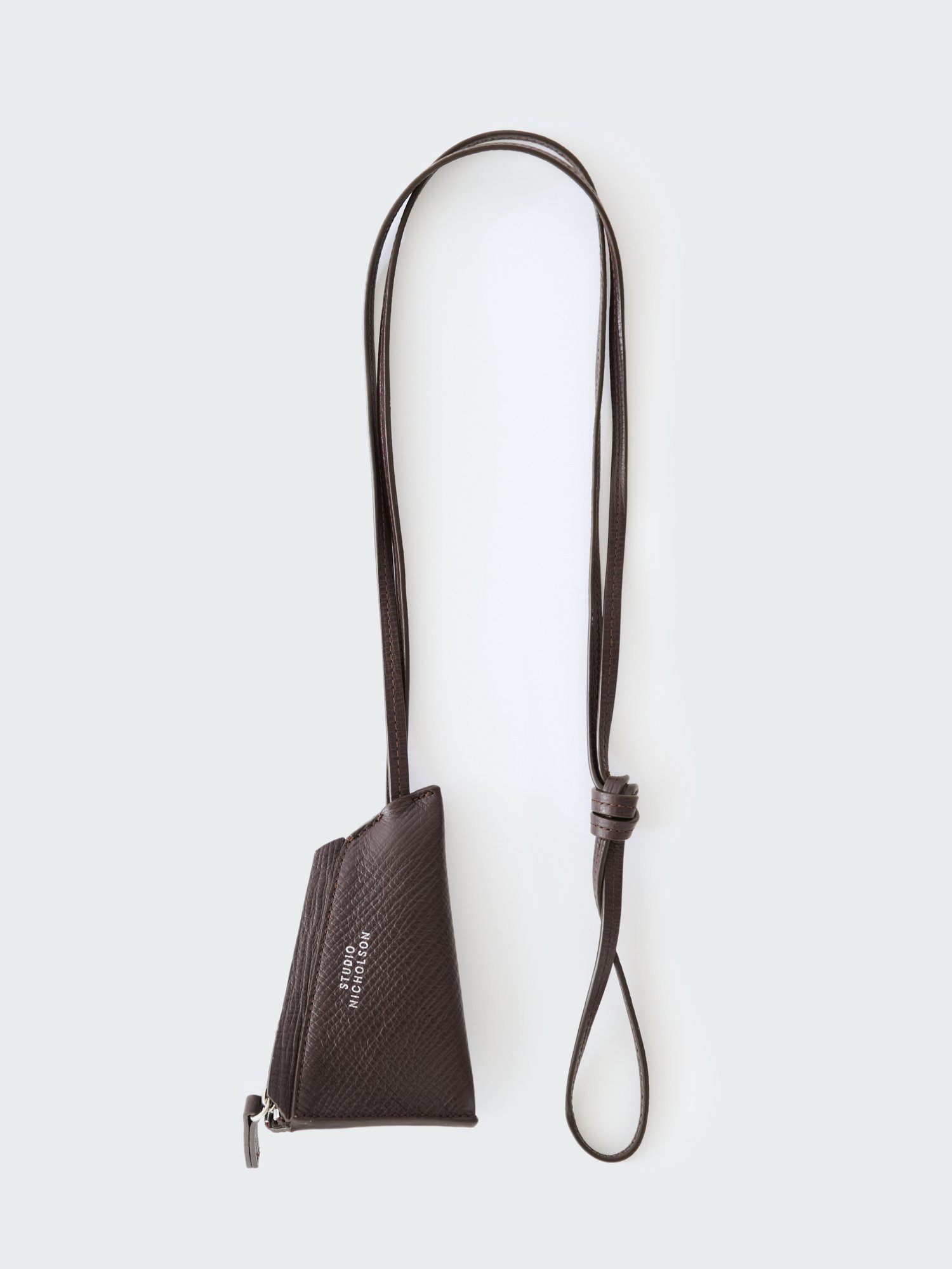 STUDIO NICHOLSON POCHI LEATHER POUCH スタジオニコルソン 財布・ポーチ・ケース コインケース・小銭入れ・札入れ ネイビー【送料無料】