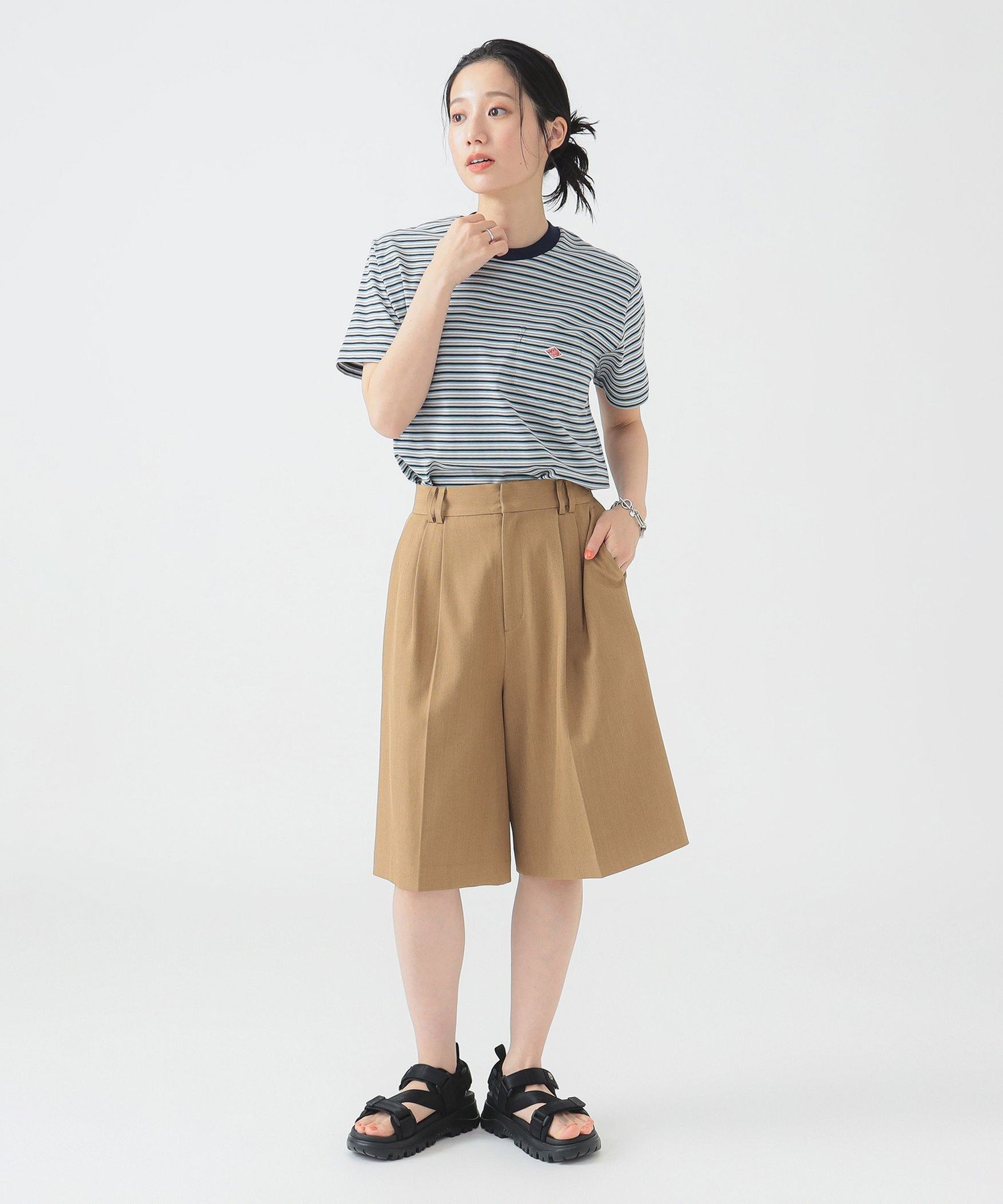 B:MING by BEAMS DANTON / SHORT SLEEVE POCKET T-SHIRT BORDER(S~M) ビーミング ライフストア バイ ビームス トップス カットソー・Tシャツ【送料無料】