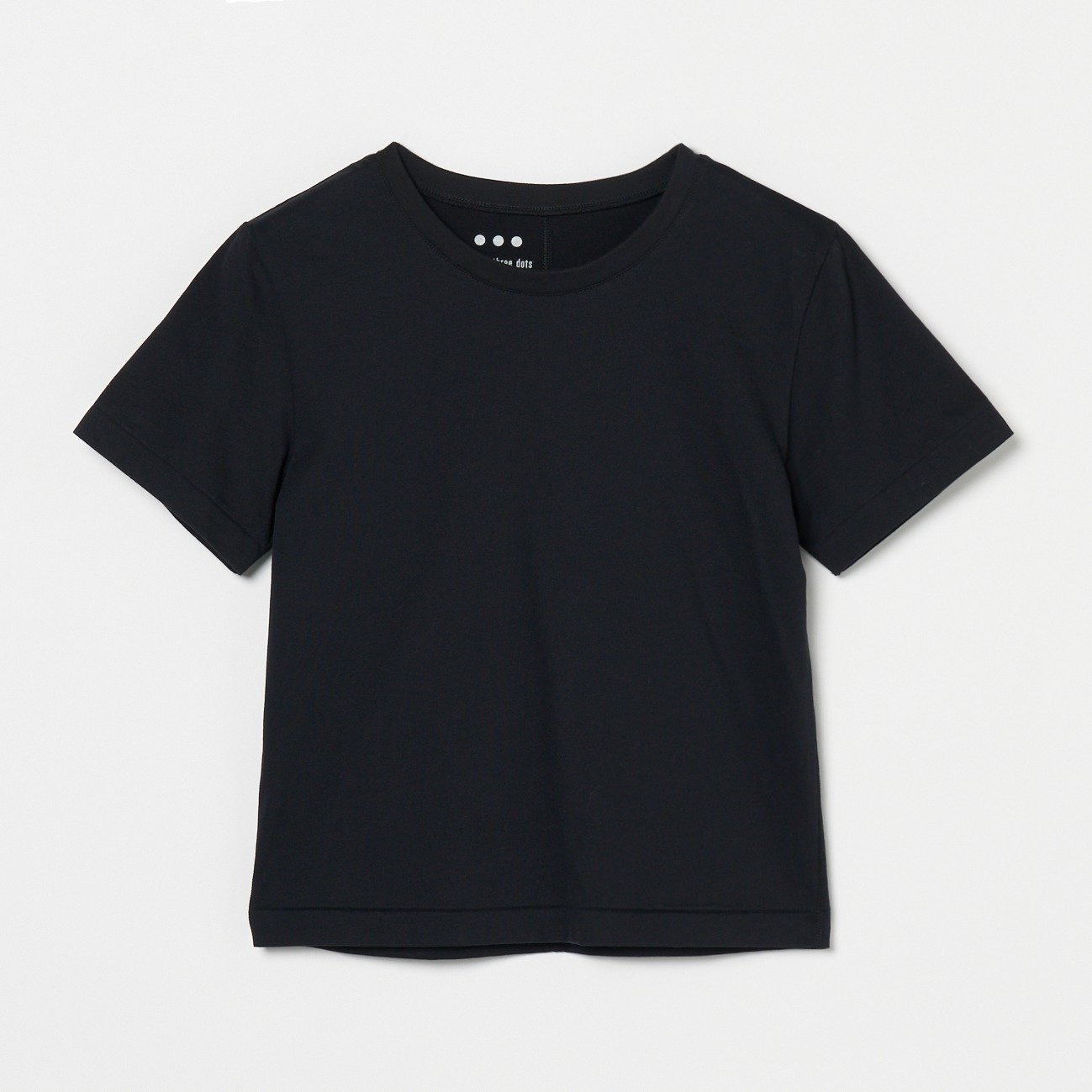 【SALE／20%OFF】three dots TDxHP New sanded jersey boy's alex エリオポール トップス カットソー・Tシャツ ブラック ネイビー ホワイト【送料無料】