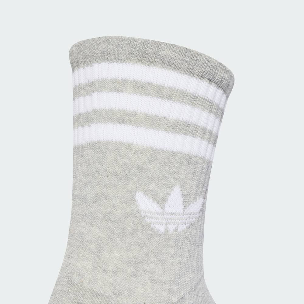 adidas 【公式】アディダス adidas スリーストライプス クルーソックス 3足組 アディダス 靴下・レッグウェア 靴下 ホワイト