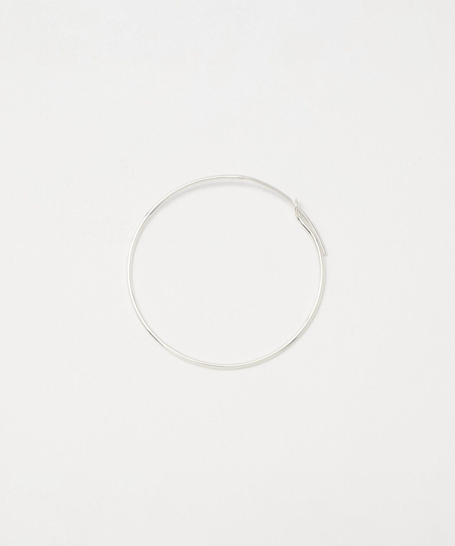 UNITED ARROWS SILVER925 フープピアス ユナイテッドアローズ アクセサリー・腕時計 ピアス シルバー【送料無料】