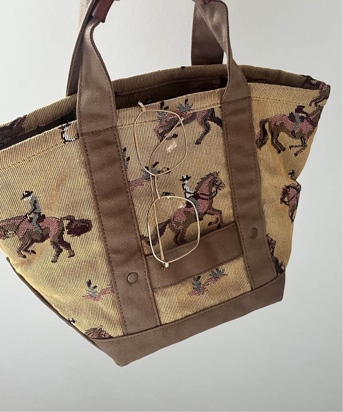 FRAMeWORK PAYDAY 別注COWBOYジャガードトート フレームワーク バッグ トートバッグ ブラウン【送料無料】のサムネイル