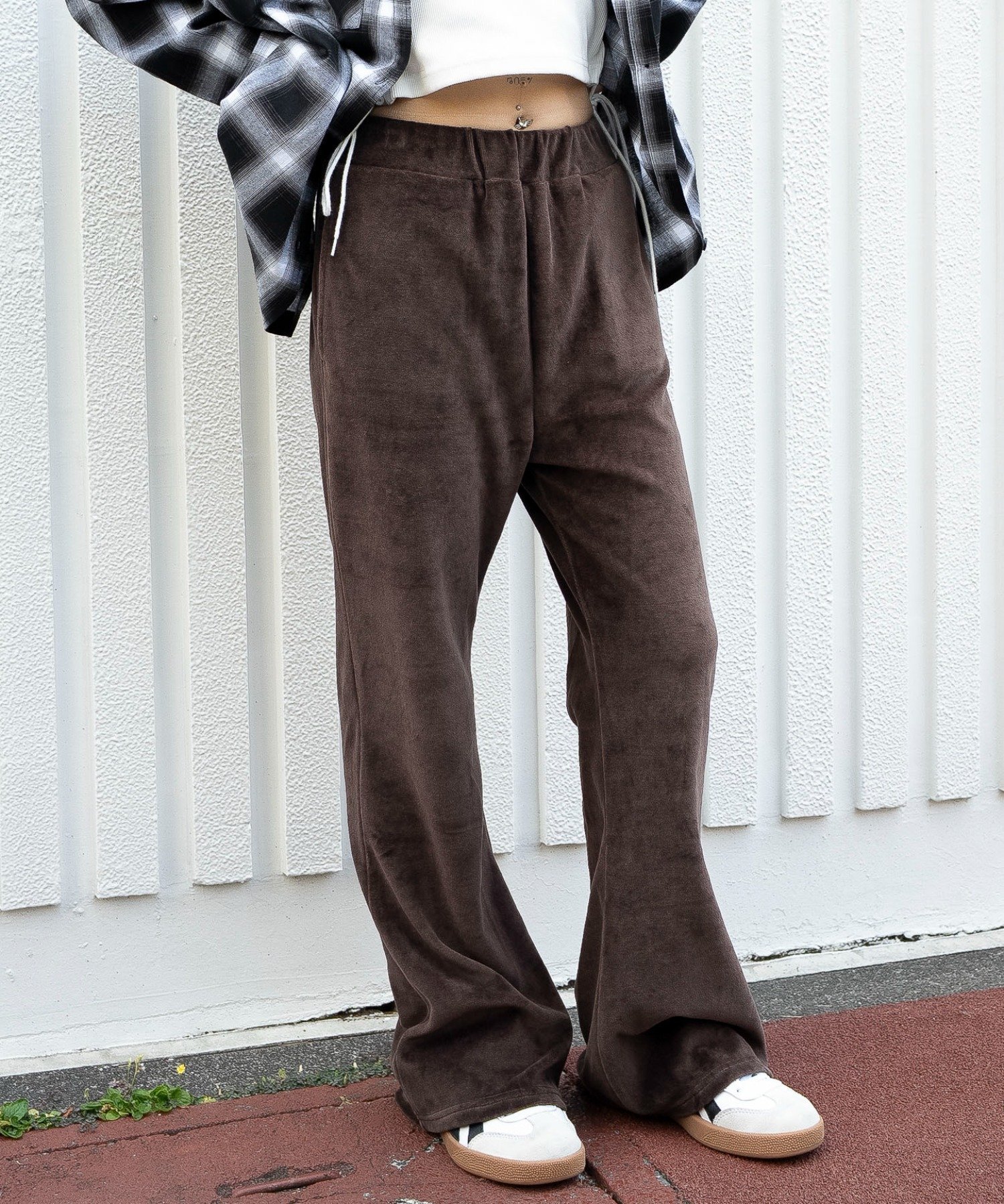 楽天市場】ベロア パンツ（スタイル（パンツ）フレアパンツ）の通販