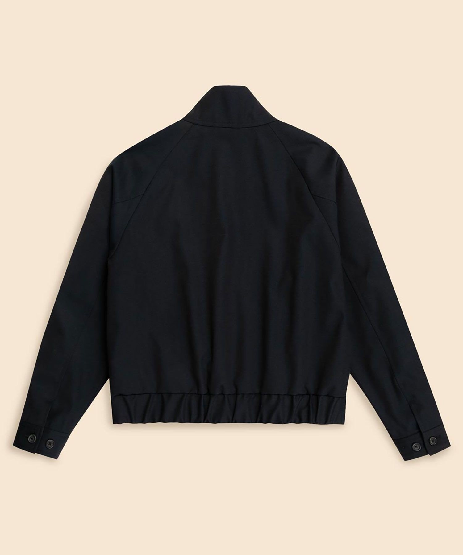 BROOKS BROTHERS ウール フロントタック ボマージャケット ブルックス ブラザーズ ジャケット・アウター ブルゾン・ジャンパー ネイビー【送料無料】