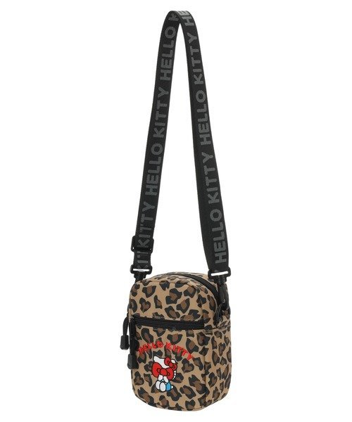Ludic Park ハローキティヒョウ柄リボンミニショルダーバッグ ルディックパーク バ...