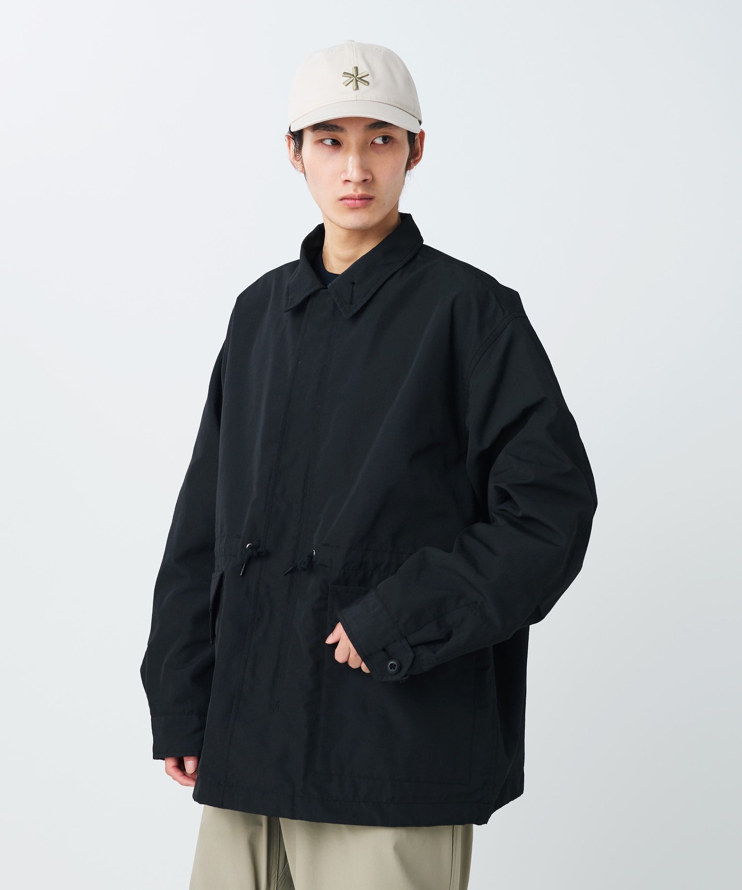 Snow Peak TAKIBI Ripstop Field Jacket スノーピーク ジャケット・アウター ミリタリージャケット ブラック グリーン【送料無料】