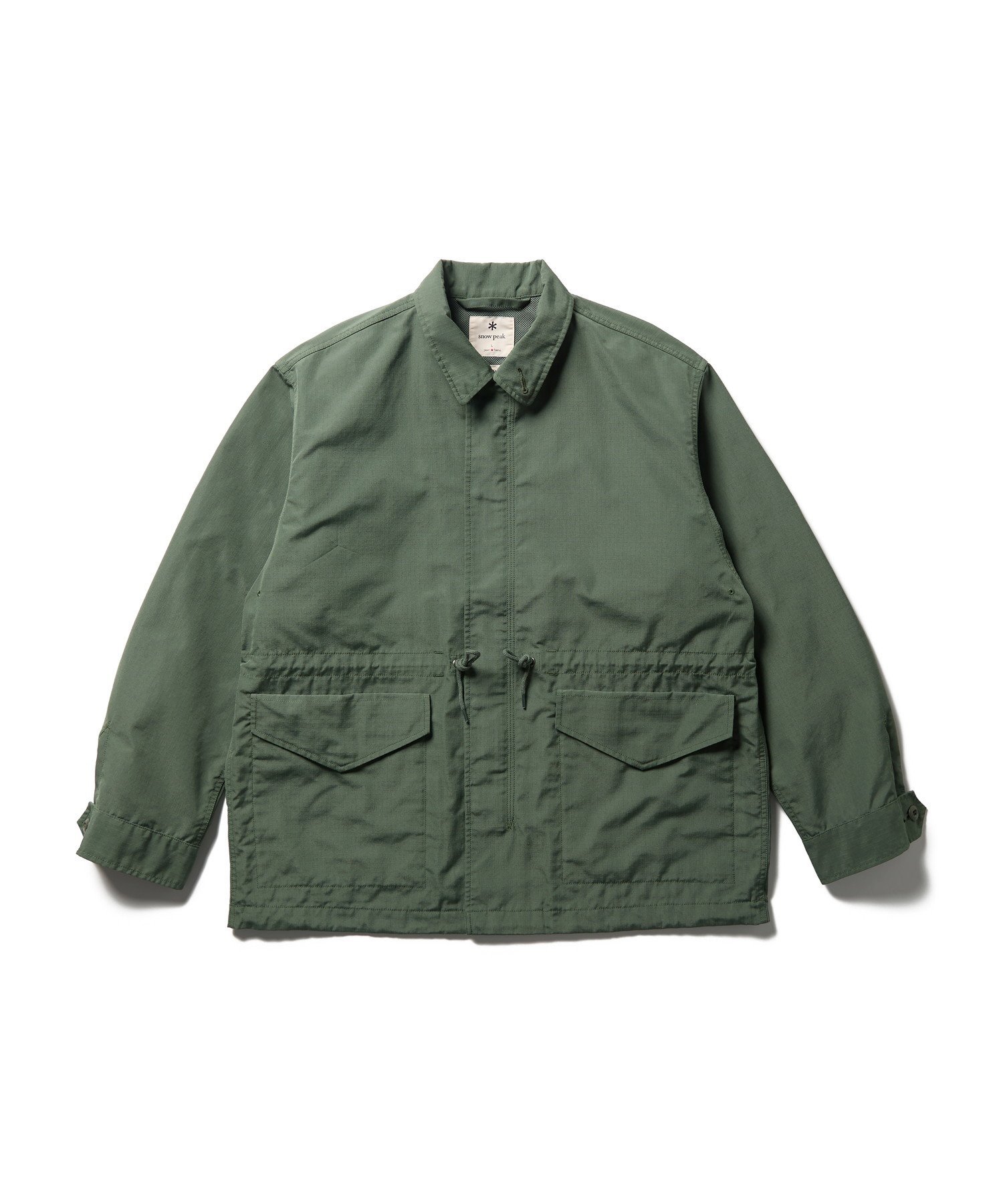 Snow Peak TAKIBI Ripstop Field Jacket スノーピーク ジャケット・アウター ミリタリージャケット ブラック グリーン【送料無料】