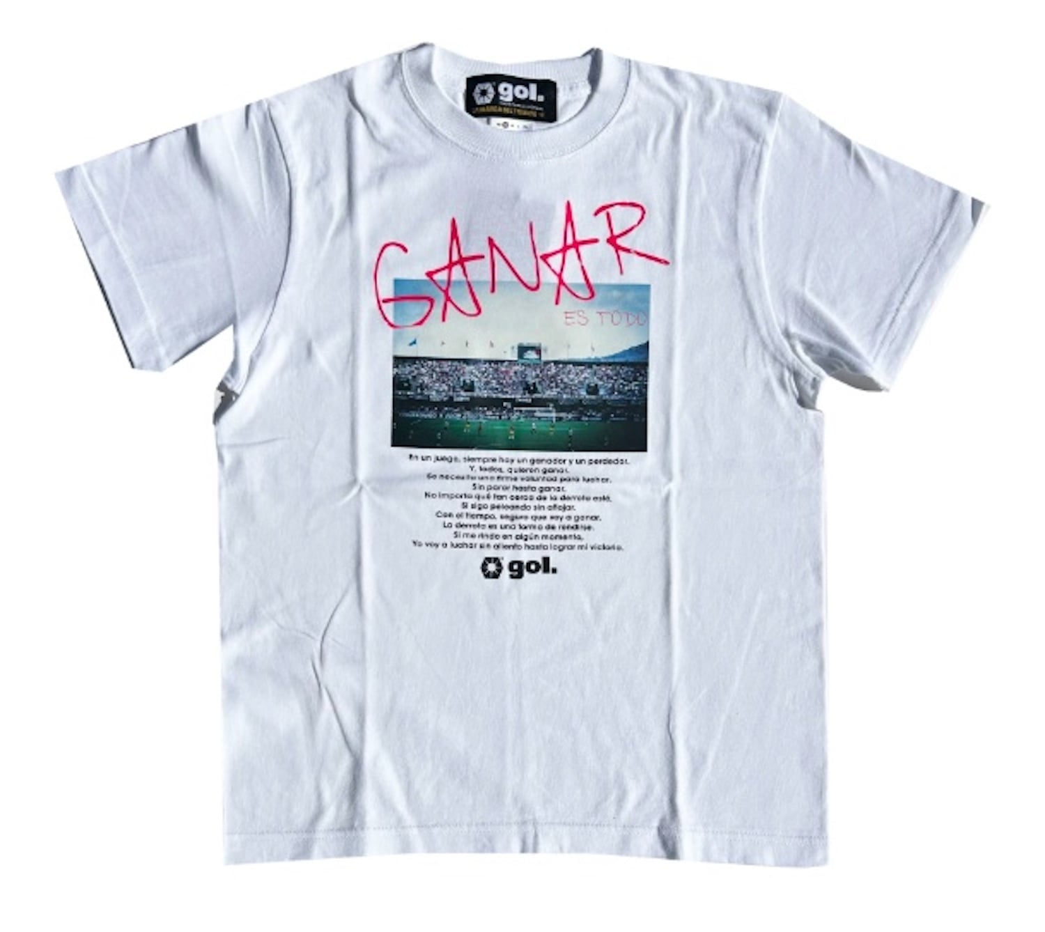 【SALE／10%OFF】gol. (U)ゴル051Tシャツ ゴル トップス カットソー・Tシャツ ホワイト グレー ブラック【送料無料】