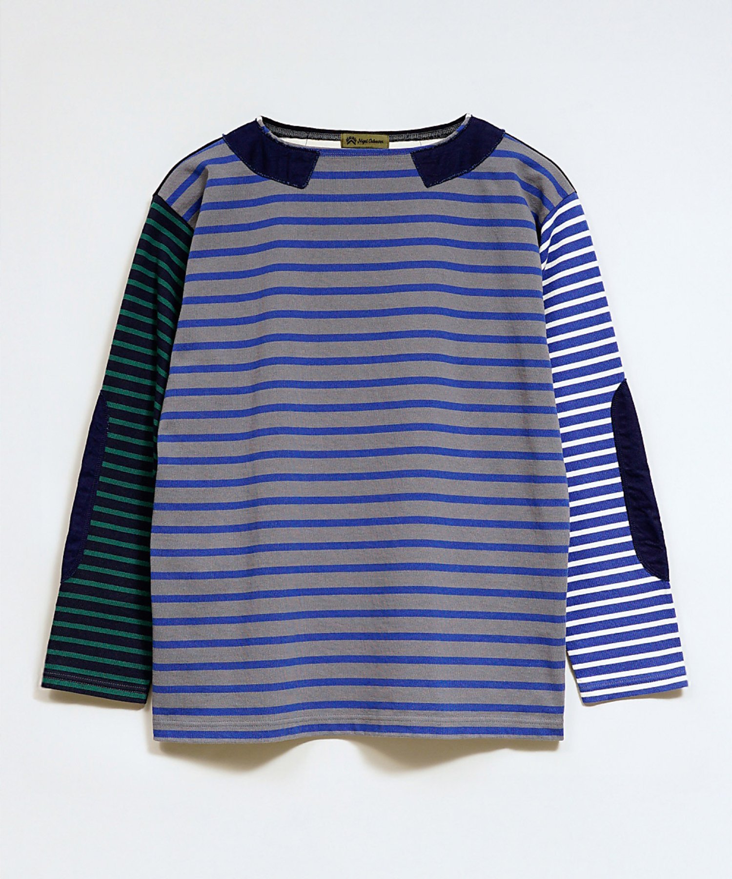 Nigel Cabourn 【公式】ナイジェル・ケーボン / MAN / フィッシャーマンシャツ - クレイ ナイジェル・ケーボン トップス カットソー・Tシャツ【送料無料】