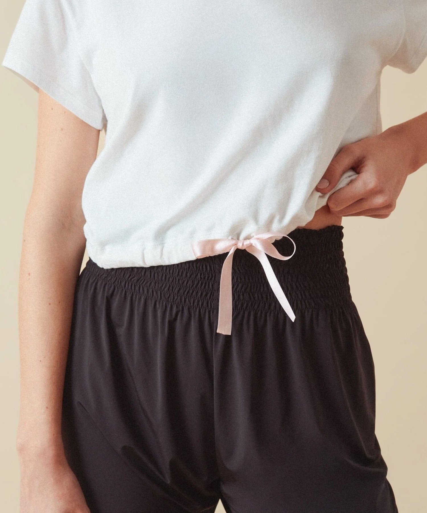 Repetto クロップ トップ w/サテンリボン レペット トップス その他のトップス【送料無料】