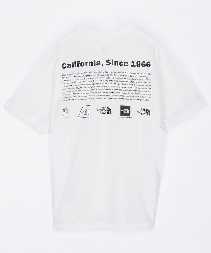 【SALE／11%OFF】THE NORTH FACE ショートスリーブヒストリカルロゴティー(メンズ) フリークスストア トップス カットソー・Tシャツ ブラック ホワイト【送料無料】