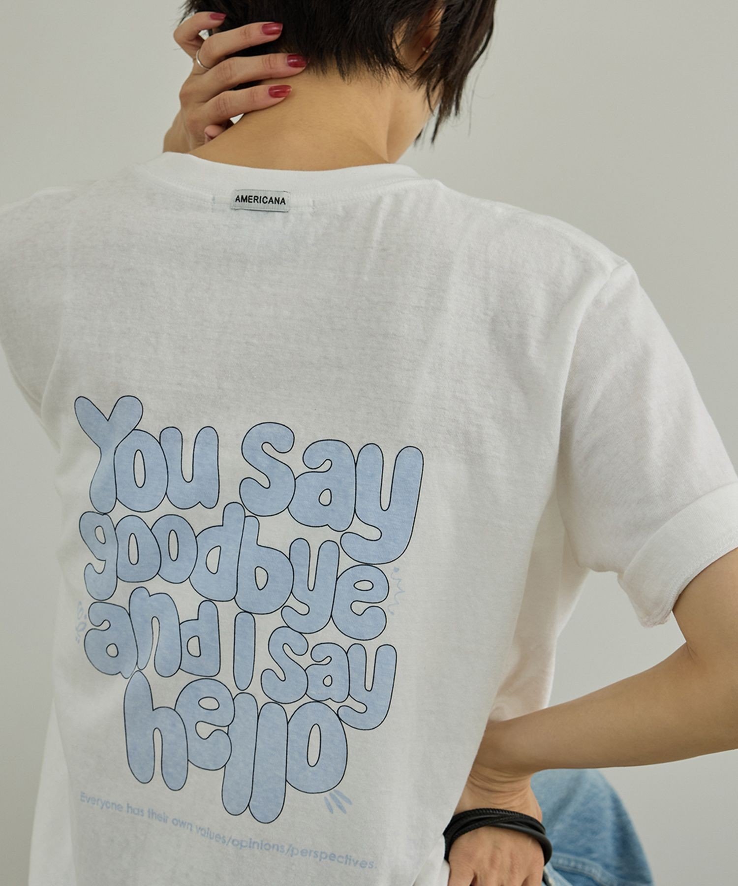 楽天市場】americana アメリカーナ（Tシャツ・カットソー｜トップス