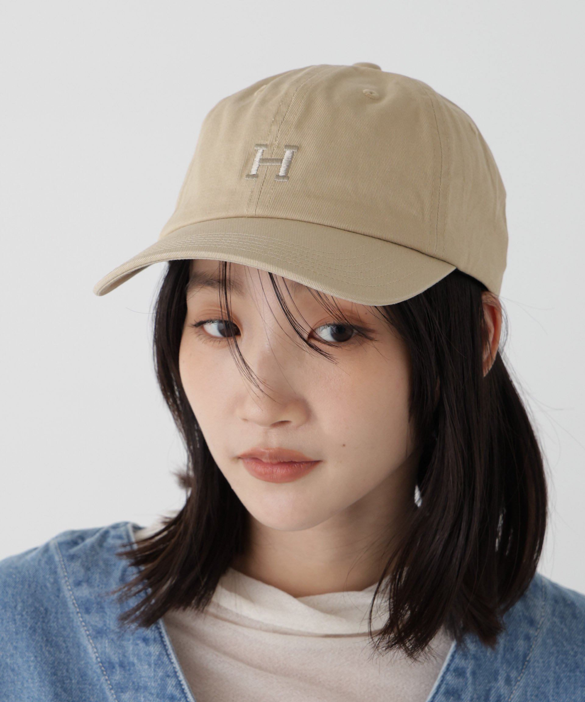 NANO universe Healthknit/別注フロントH刺繍キャップ ナノユニバース 帽子 その他の帽子 ブラウン グレー ベージュ stylife-15866364 Rakuten Fashion サンプル画像3