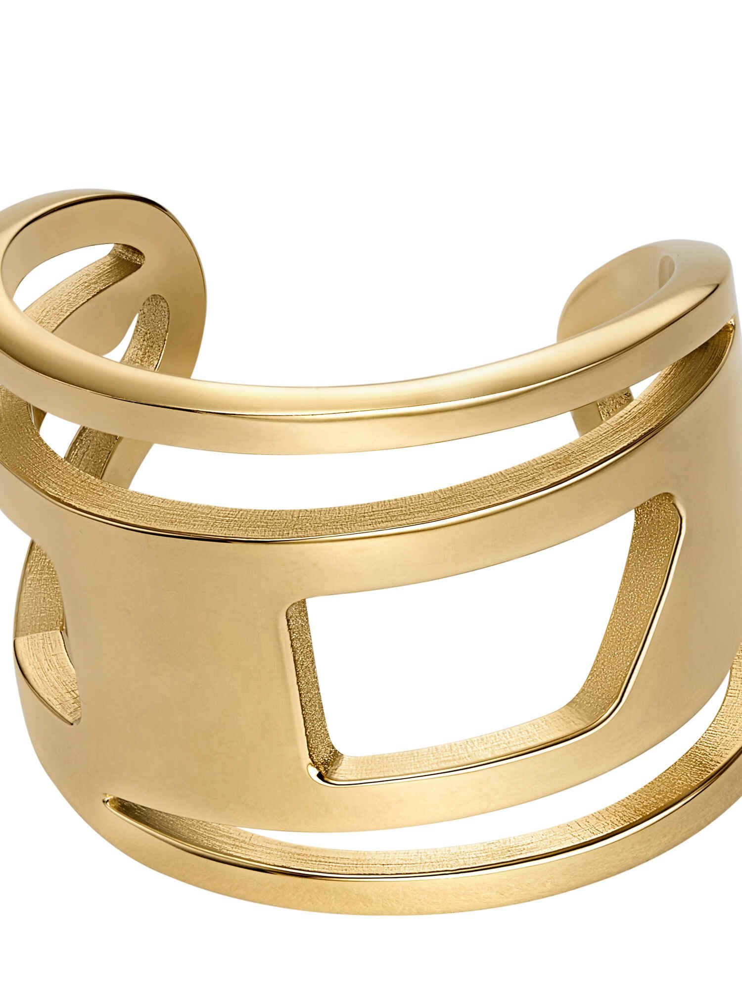 DIESEL Oval D Logo Ring DX1569710 ウォッチステーションインターナショナル アクセサリー・腕時計 リング・指輪 ゴールド【送料無料】