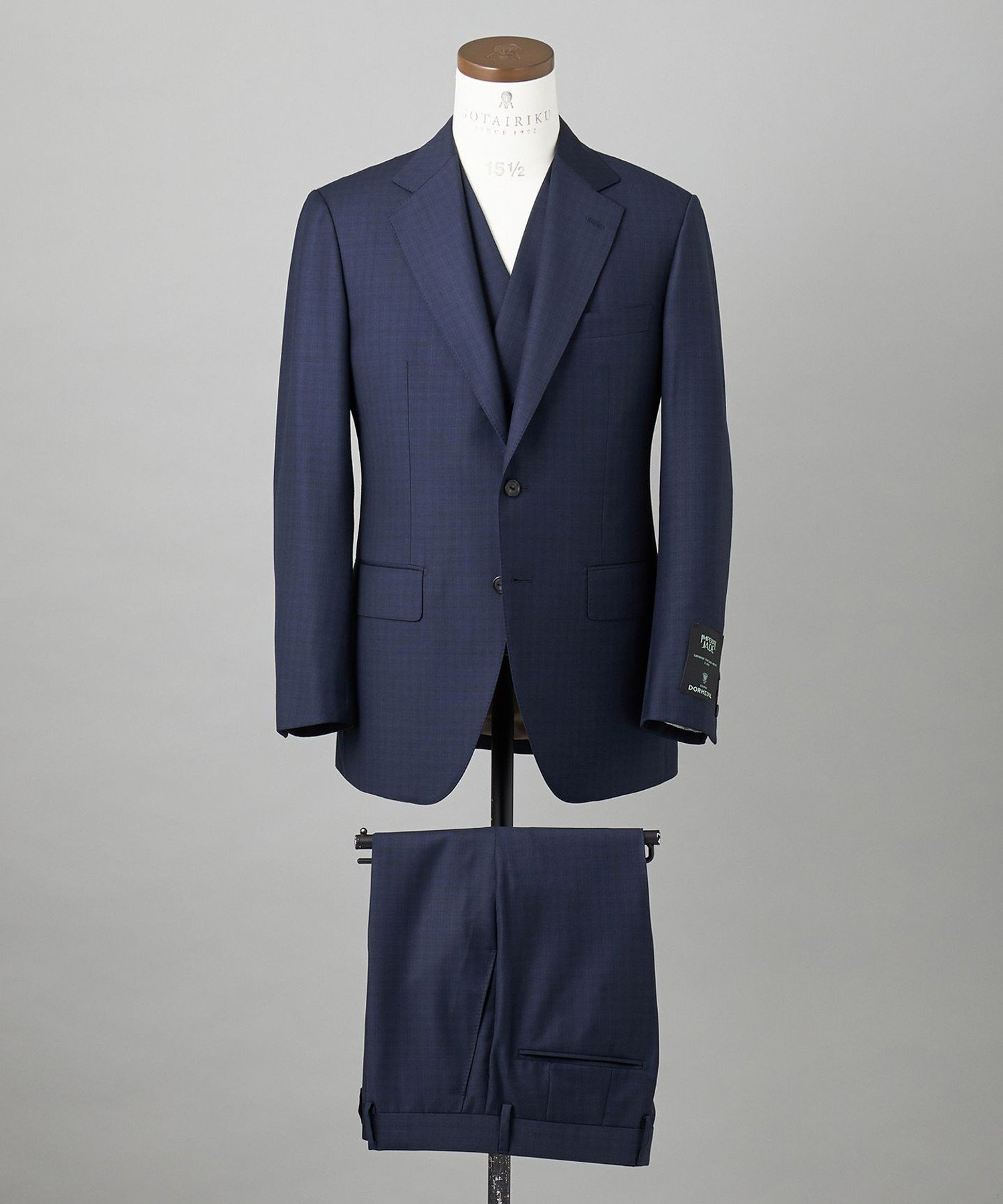 【SALE/20%OFF】GOTAIRIKU WEB&一部店舗限定【DORMEUIL/ドーメル】IMPERIALJADE/インペリアルジェイド 通年 3ピースス...