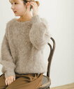 【SALE/51%OFF】URBAN RESEARCH ITEMS ミックスシャギーニット アーバンリサーチアイテムズ トップス ニット ブラウン ホワイト イ...