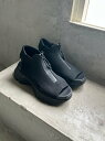 【SALE/30%OFF】emmi eco ニットサンダル エミ シューズ・靴 サンダル ブラック【送料無料】