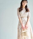 【SALE／50%OFF】Noela 【渡辺梨加コラボ】メッシュ花柄ワンピ ノエラ ワンピース・ドレス ワンピース イエロー ブルー ブラック【送料無料】