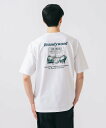 BEAMS HEART MEN コーポレート グラフィック Tシャツ ビームス ハート トップス カットソー・Tシャツ ホワイト【送料無料】