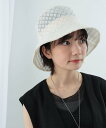 【SALE/40%OFF】Ray BEAMS Ray BEAMS / フラワー チュール ハット ビームス アウトレット 帽子 ハット ホワイト ブラック