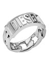 DIESEL DIESEL/(M)RING DX1347040 ウォッチステーションインターナショナル アクセサリー 腕時計 リング 指輪 シルバー【送料無料】