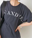 Spick Span LIVE AND LET Tシャツ スピックアンドスパン トップス カットソー Tシャツ グレー ホワイト【送料無料】