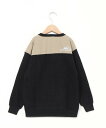 【SALE/30%OFF】KRIFF MAYER (K)ふっくら 裏起毛 肩切替 クルー スウェット クリフメイヤー トップス スウェット・トレーナー ブラウン...