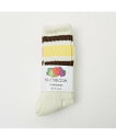 Rouge vif la cle 【FRUIT OF THE LOOM】ソックス/靴下 3Pセット / オールド3 ルージュ・ヴィフ ラクレ 靴下・レッグウェア...