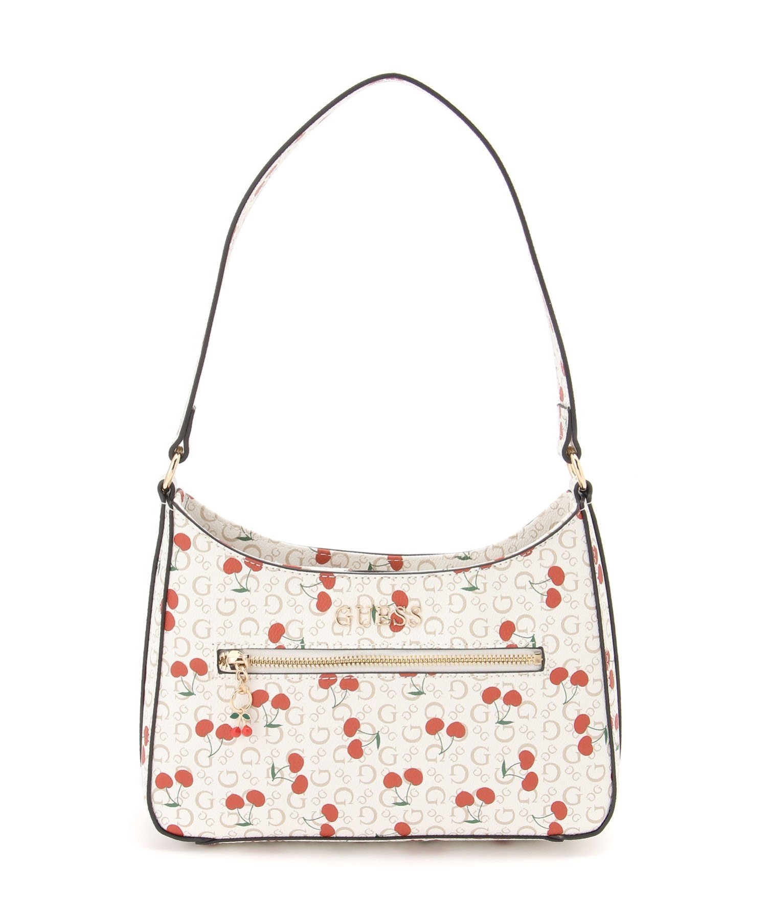 【SALE／30%OFF】GUESS GUESS ショルダーバッグ (W)TANA Top Zip Shoulder ゲス バッグ ショルダーバッグ ホワイト【送料無料】