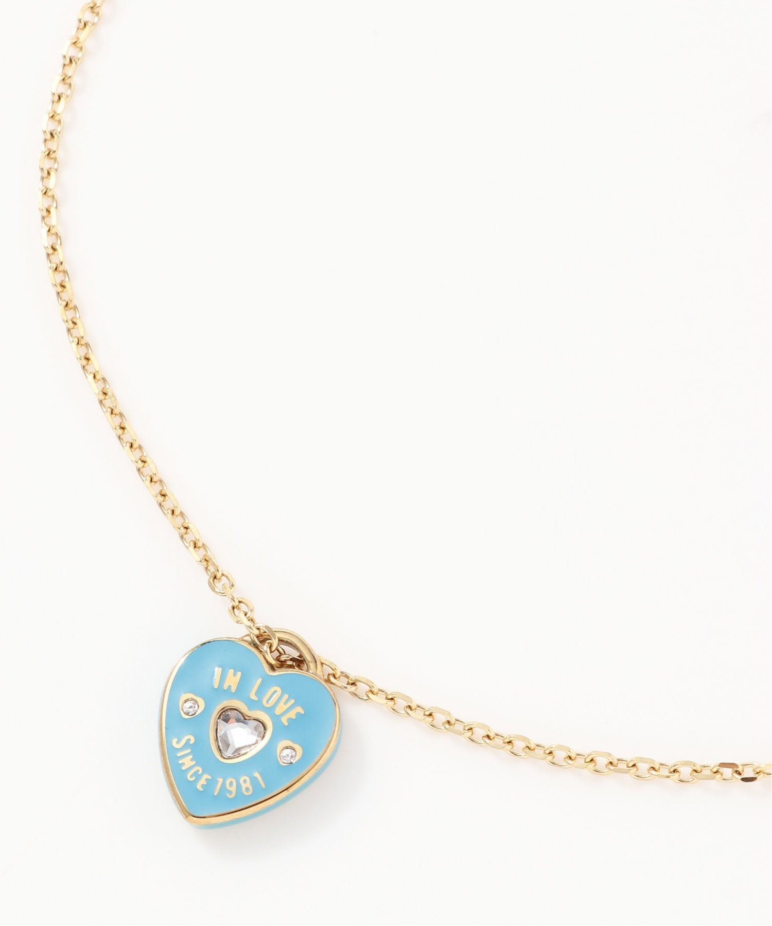 GUESS GUESS アクセサリー ネックレス (W)GUESS AMORE 16-18'' NECKLACES ゲス アクセサリー・腕時計 ネックレス ホワイト ブルー【送料無料】