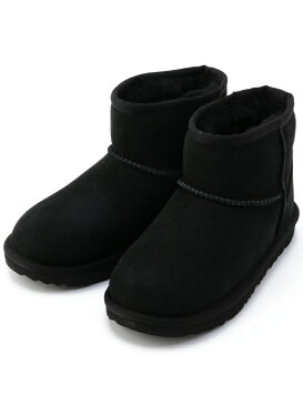 SHIPS KIDS UGG:CLASSICMINI2 シップス シューズ ロングブーツ ブラック ブラウン【送料無料】