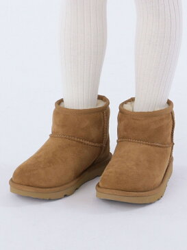 SHIPS KIDS UGG:CLASSICMINI2 シップス シューズ ロングブーツ ブラック ブラウン【送料無料】