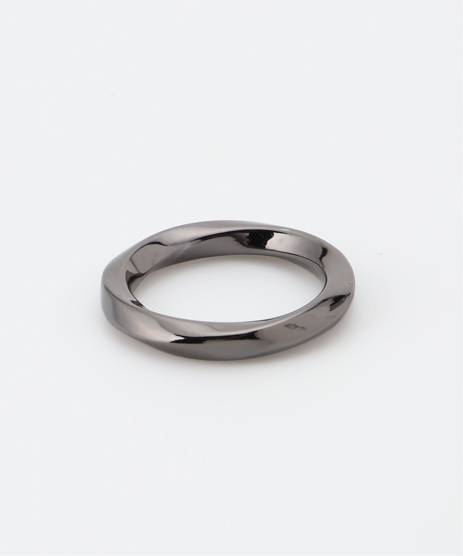 【SALE／20%OFF】CALM CALM/(U)【CALM】BRASS Twist Ring レアリゼ アクセサリー・腕時計 リング・指輪 ブラック ゴールド シルバー