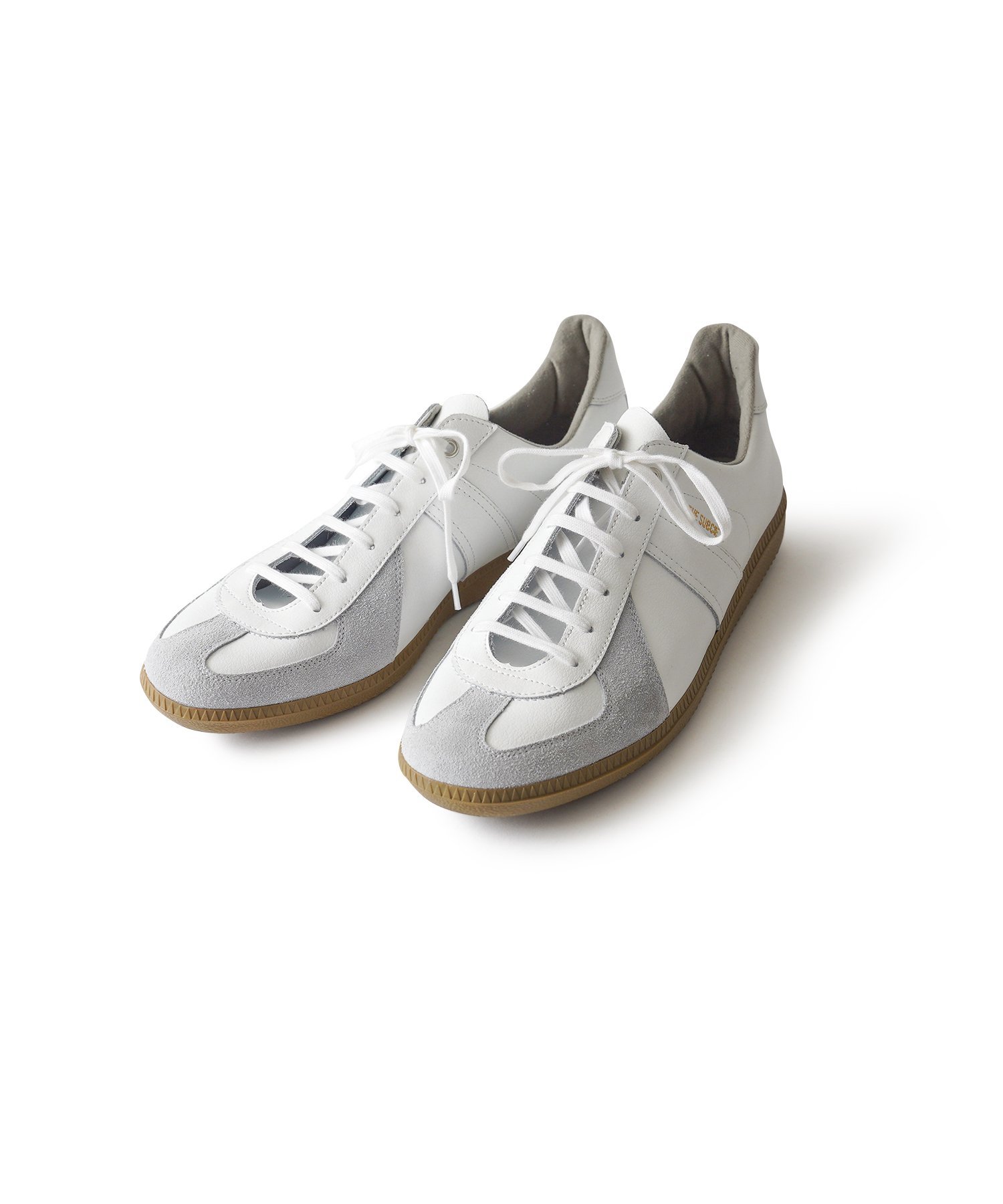 【SALE／20%OFF】Subciety German trainer サブサエティ シューズ・靴 スニーカー ホワイト ブラック【送料無料】