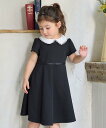 any FAM KIDS 襟付きワンピース エニィファム ワンピース・ドレス ワンピース ブラック【送料無料】(4)