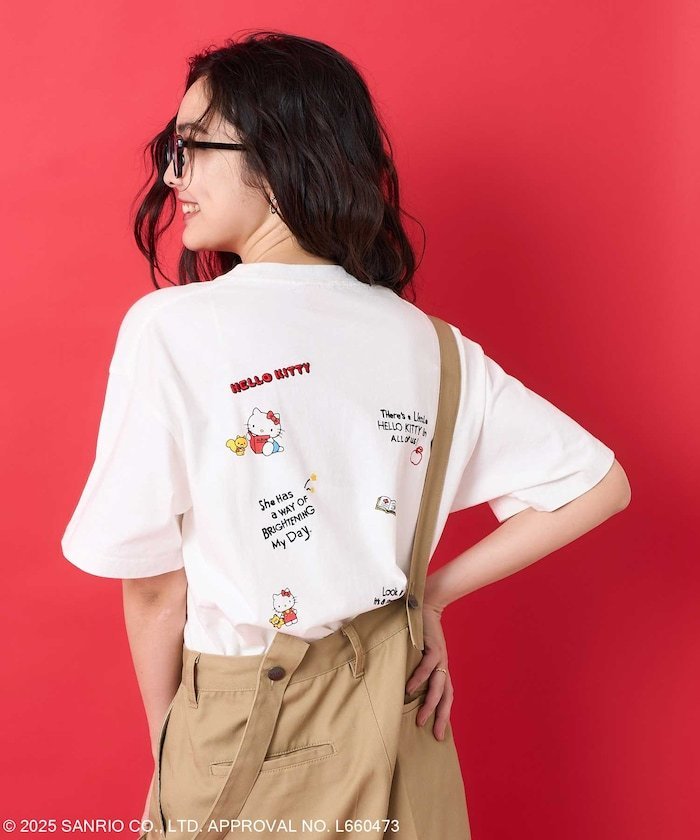 楽天市場】キティちゃん(長さ(袖)半袖)(Tシャツ 楽天市場】キティちゃん(長さ(袖)半袖)(Tシャツ