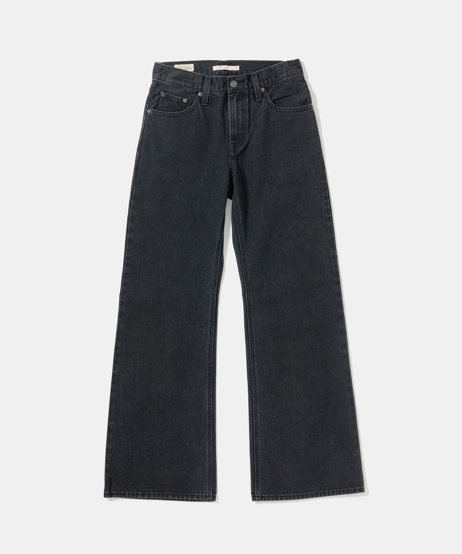 BIOTOP WOMEN【Levi's(R)｜BIOTOP】LOOSE BOOT length29 アダムエロペ パンツ ジーンズ・デニムパンツ ブラック