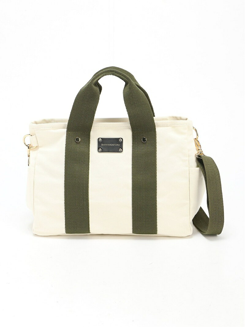 【SALE／40%OFF】BARNYARDSTORM ライトキャンバストートM+ バンヤードストーム バッグ トートバッグ カーキ パープル ブラック ブラウン グレー ブルーのサムネイル