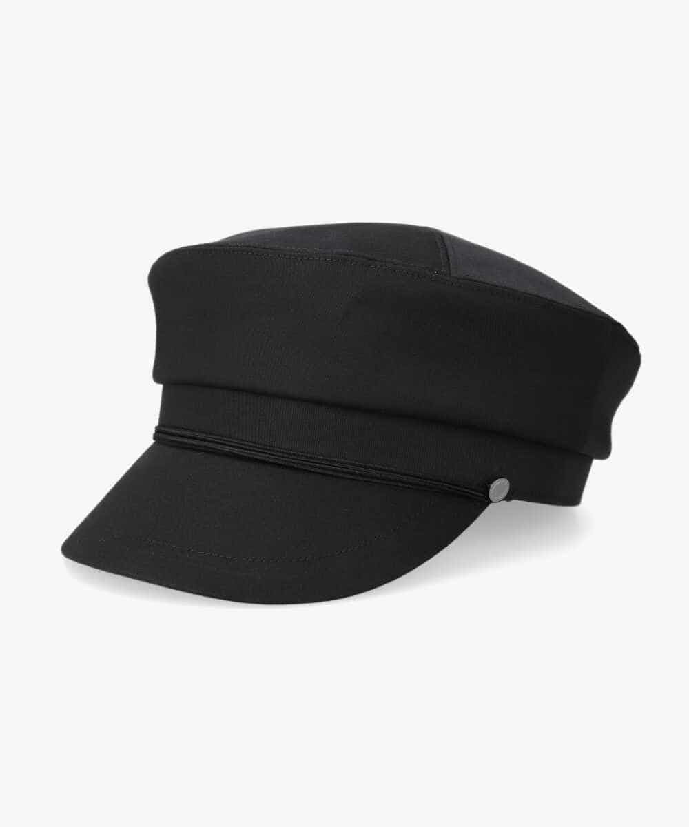 Chapeau d' O Chapeau d' O Satin Over Marine Cas オーバーライド 帽子 その他の帽子 ベージュ ブラック【送料無料】