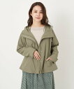 MK MICHEL KLEIN(小さいサイズ) 【小さいサイズ】ストレッチマウンテンパーカー/洗える メゾンドゥサンク ジャケット・アウター その他のジャケット...