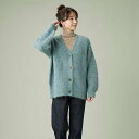【SALE/35%OFF】TOKYO SHIRTS 【Pitta Re:)】 シャギーMIX ニットカーディガン BL05H500DD10V00-70 トーキョーシャツ トップス カーディガン