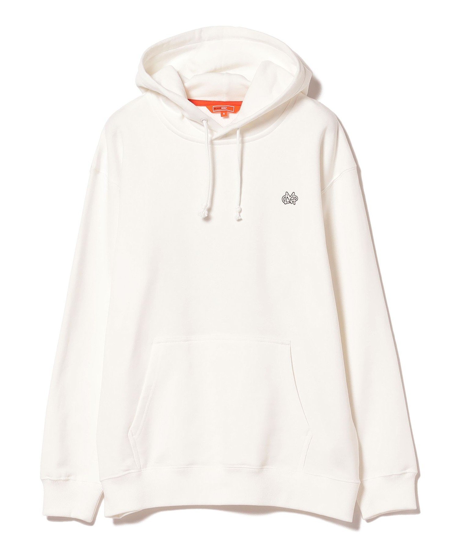 BEAMS GOLF ORANGE LABEL Miyu Ikeda GOLF / ビッグロゴ 裏毛 フードパーカー ビームス ゴルフ トップス スウェット・トレーナー ホワイト ブラック【送料無料】