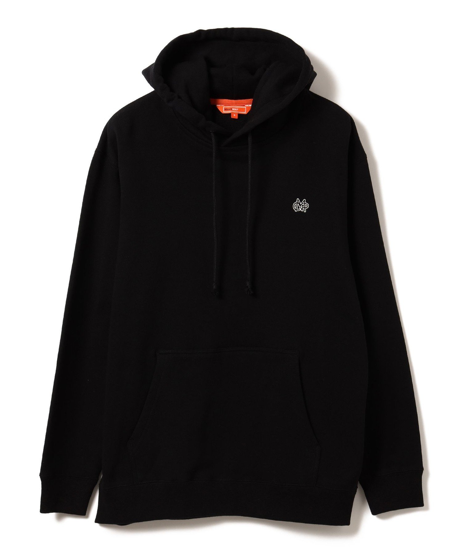 BEAMS GOLF ORANGE LABEL Miyu Ikeda GOLF / ビッグロゴ 裏毛 フードパーカー ビームス ゴルフ トップス スウェット・トレーナー ホワイト ブラック【送料無料】