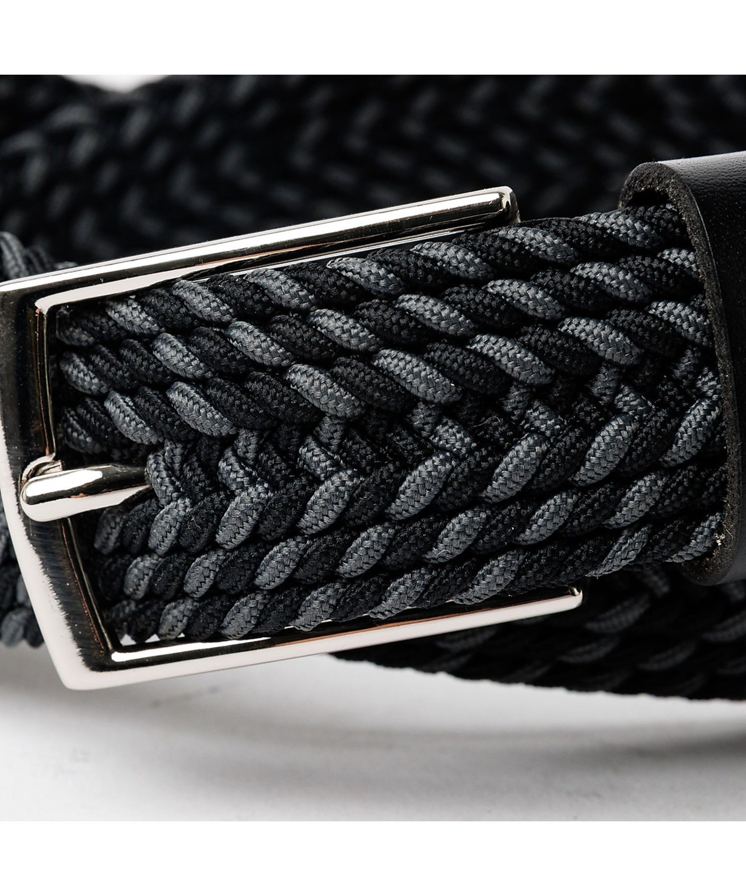 ABAHOUSE LASTWORD 【ABAHOUSE les essentiels】カラーミックスゴムメッシュベル アバハウス ファッション雑貨 ベルト ベージュ ブラック【送料無料】