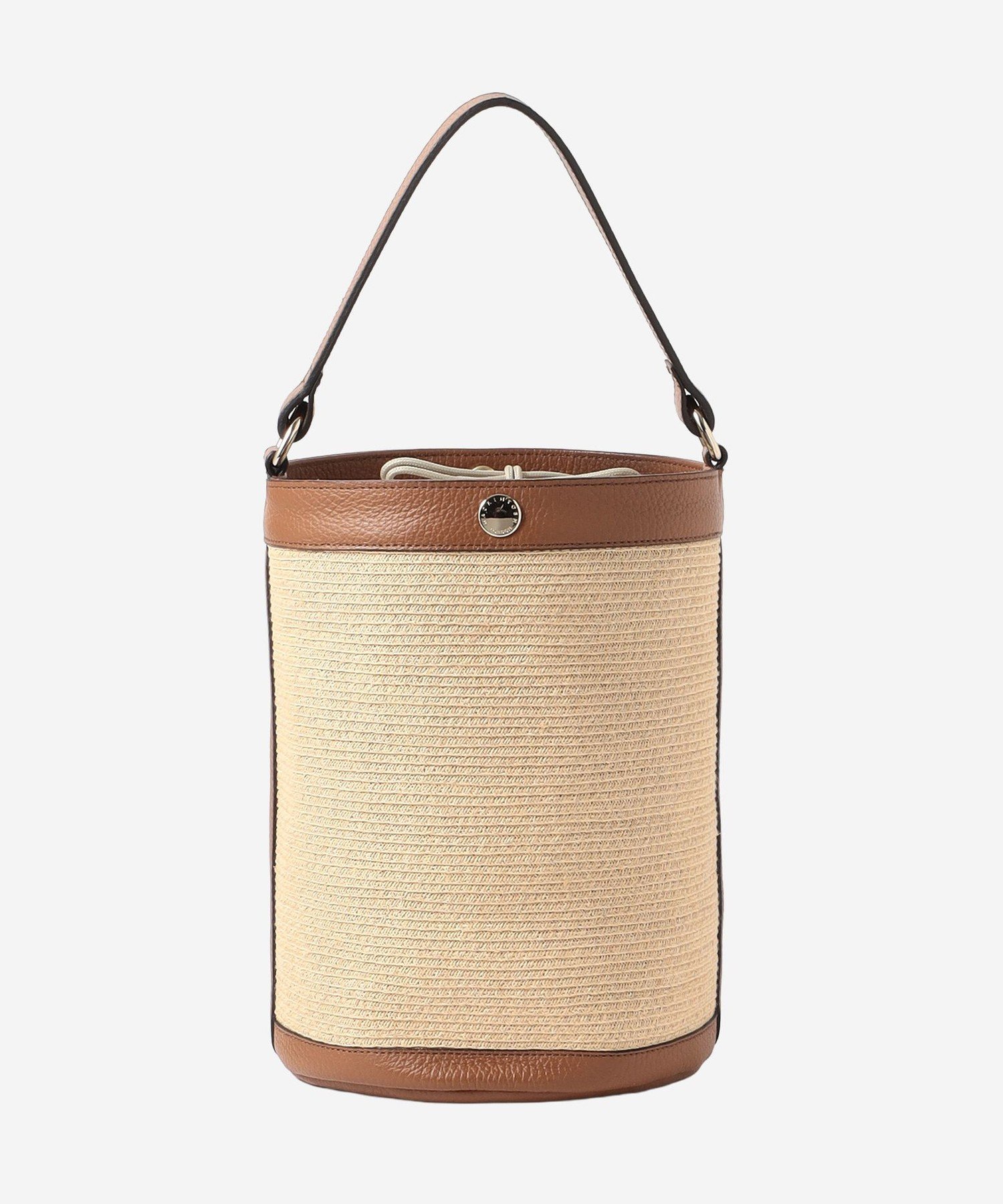 MACKINTOSH LONDON 【eclat5月号掲載】ラフィアブレードバケットバッグ マッキントッシュ ロンドン バッグ ショルダーバッグ ベージュ【送料無料】