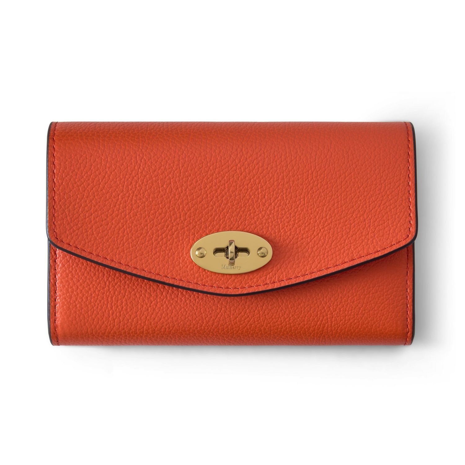 Mulberry 【マルベリー公式】ミディアム ダーリー ウォレット マルベリー 財布・ポーチ・ケース 財布 オレンジ【送料無料】
