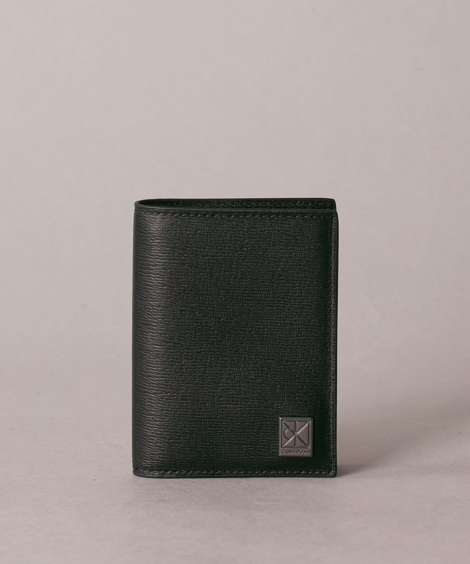Calvin Klein Jeans Accessory (M)【公式ショップ】 カルバンクライン 財布 - エンブレムバイフォールドコインウォレット Calvin Klein Jeans Accessory 4D1281G カルバン・クライン 財布・ポーチ・ケース 財布 ブラック【送料無料】