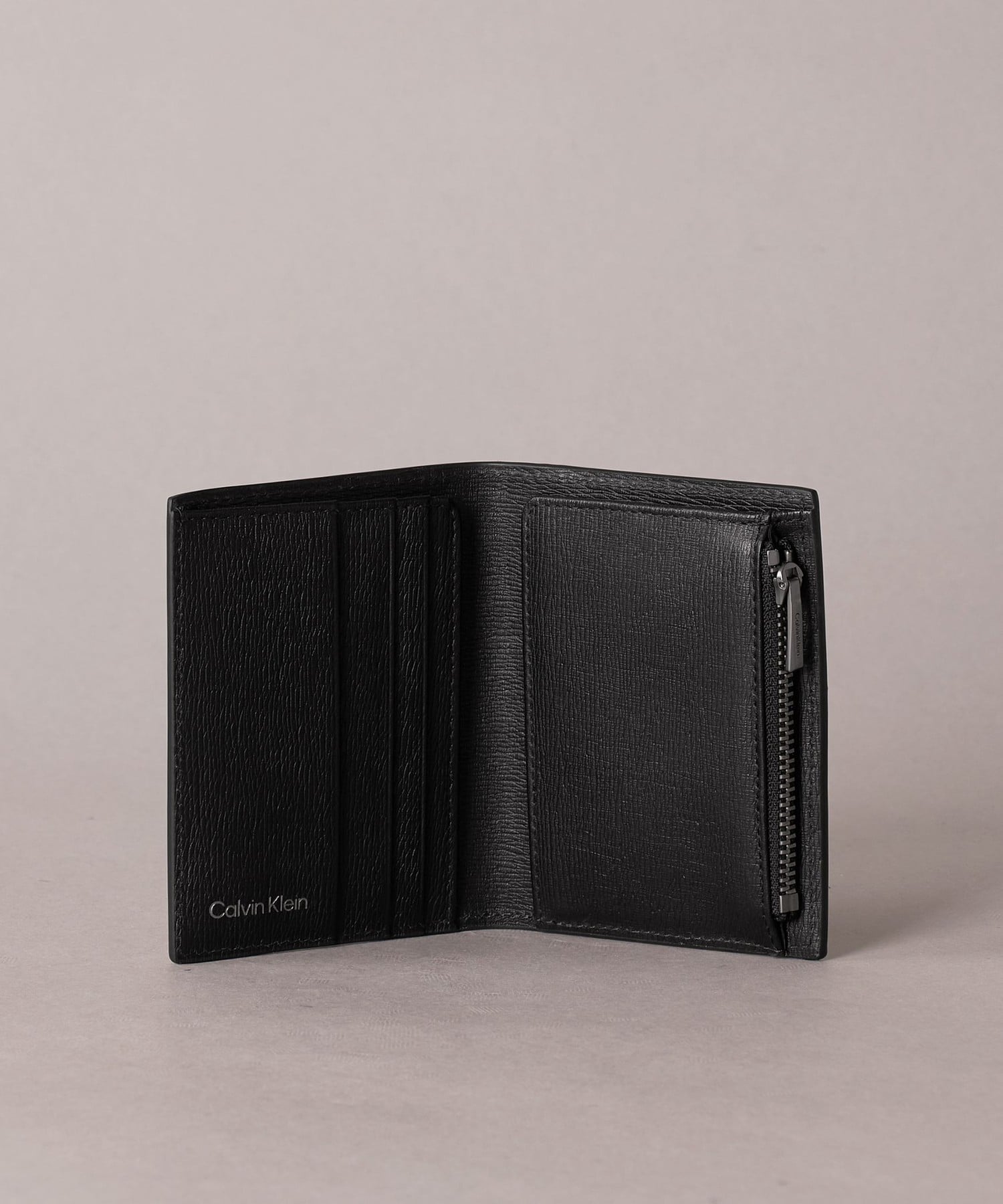 (M)【公式ショップ】 カルバンクライン 財布 - エンブレムバイフォールドコインウォレット Calvin Klein Jeans Accessory 4D1281G カルバン・クライン 財布・ポーチ・ケース 財布 ブラック