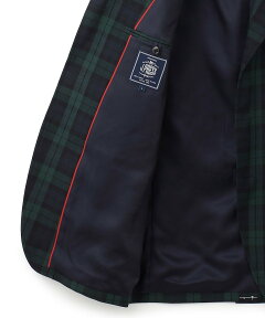 Crazy Tartan Sports Sack Coat JKOVNW0270: Navy Crazy Tartan Sports Sack Coat JKOVNW0270: Navy